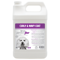 TropiClean PerfectFur Curly & Wavy Coat Shampoo for Dogs, 1 gal