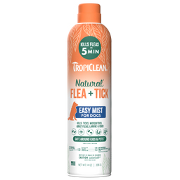TropiClean Natural* Flea + Tick Dog + Home Easy Mist Spray, 14oz