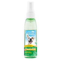 TropiClean Fresh Breath Peanut Butter Oral Care Spray for Pets, 4oz