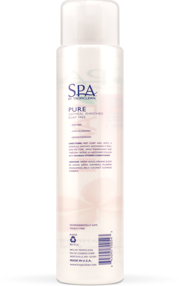 Sunsetting - SPA by TropiClean Lavish Pure Shampoo for Pets, 16oz