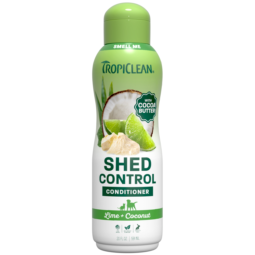 TropiClean Shed Control Conditioner, 20oz - Lined Cap