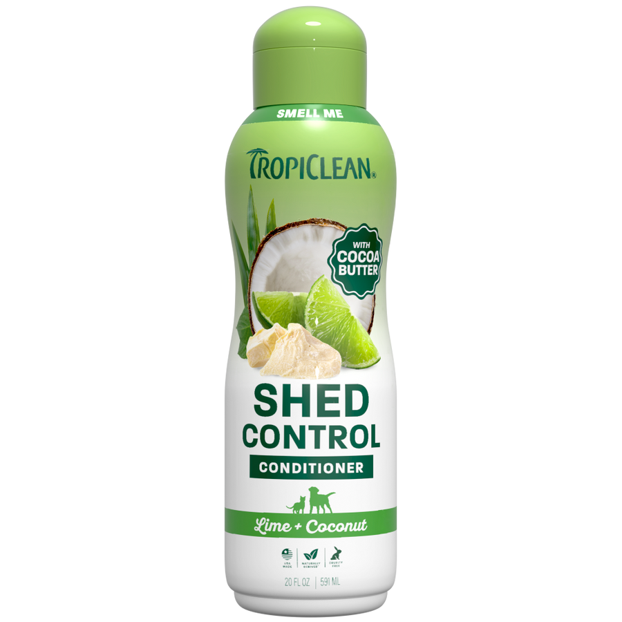 TropiClean Shed Control Conditioner, 20oz - Lined Cap