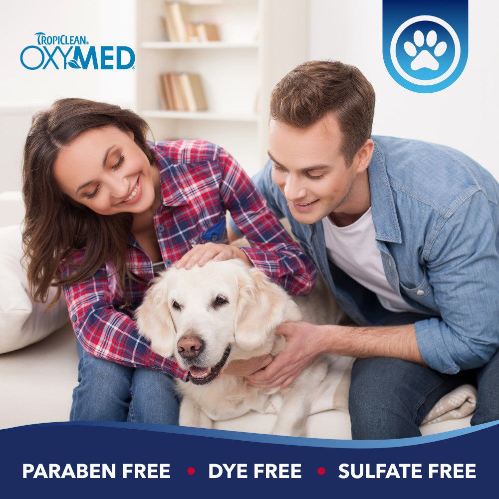 TropiClean OxyMed Enzymatic Paw Odor and Itch Spray, 8oz