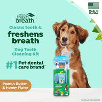 Fresh Breath Enticers Peanut Butter & Honey Oral Care Kit, 2oz