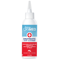 TropiClean OxyMed Enzymatic Ear Cleaner, 4oz